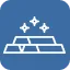Goldbarren Icon